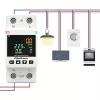Vienfazis energijos suvartojimo skaitiklis QOLTEC 50981 DIN35 230V 50Hz