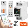 Vienfazis energijos suvartojimo skaitiklis QOLTEC 50981 DIN35 230V 50Hz