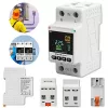 Vienfazis energijos suvartojimo skaitiklis QOLTEC 50981 DIN35 230V 50Hz