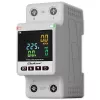 Vienfazis energijos suvartojimo skaitiklis QOLTEC 50981 DIN35 230V 50Hz