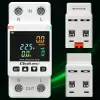 Vienfazis energijos suvartojimo skaitiklis QOLTEC 50981 DIN35 230V 50Hz
