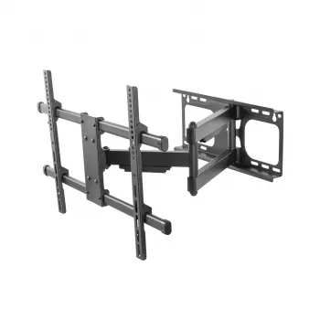 TV laikiklis sieninis Cabletech LEC-UCH0205 37–70 colių ekranams, VESA 600x400, apkrova 60 kg, juodas