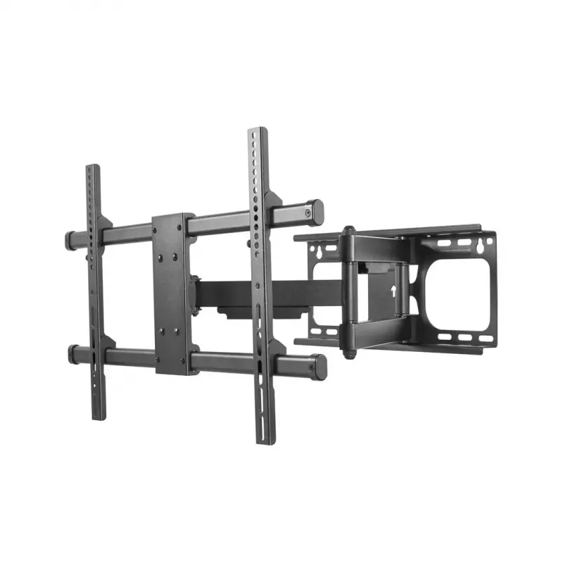 TV laikiklis sieninis Cabletech LEC-UCH0205 37–70 colių ekranams, VESA 600x400, apkrova 60 kg, juodas