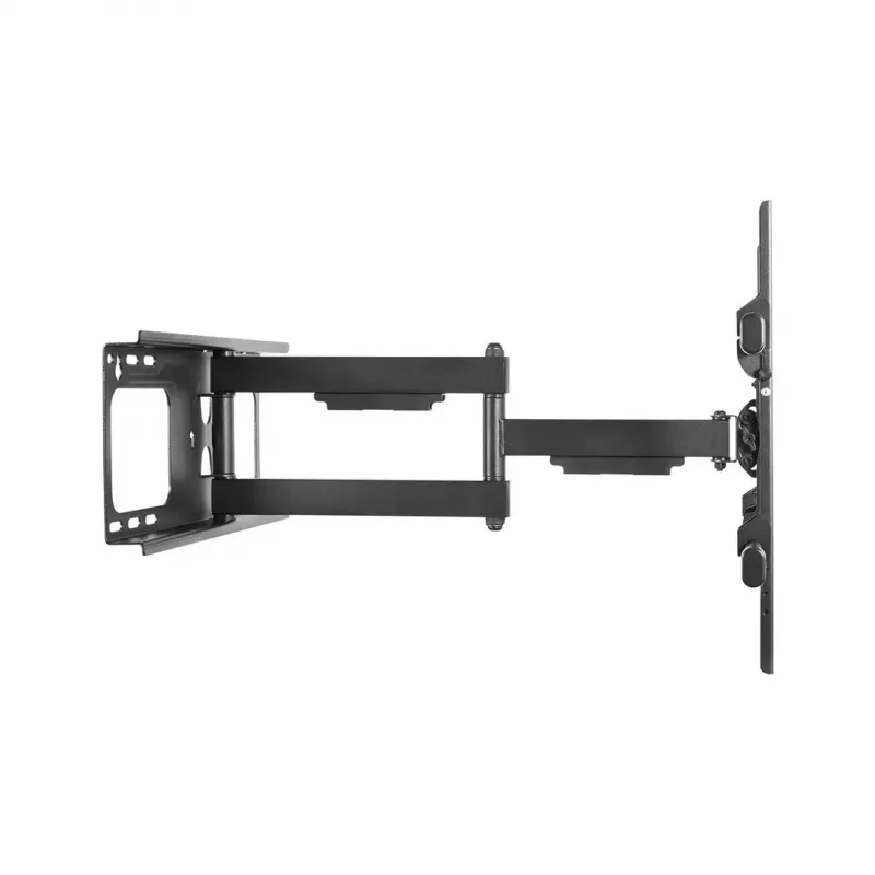 TV laikiklis sieninis Cabletech LEC-UCH0205 37–70 colių ekranams, VESA 600x400, apkrova 60 kg, juodas