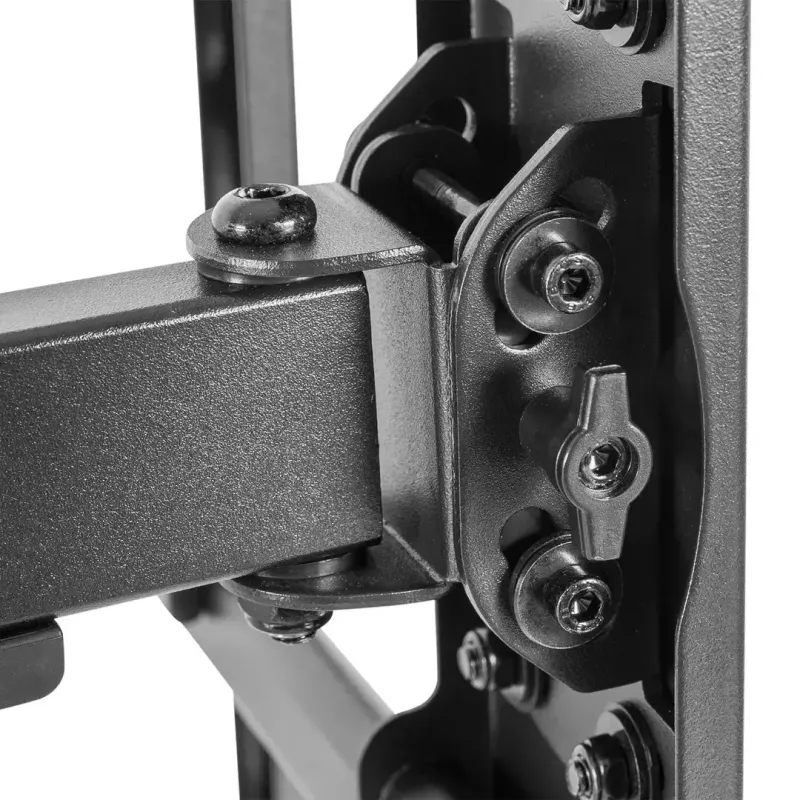 TV laikiklis sieninis Cabletech LEC-UCH0205 37–70 colių ekranams, VESA 600x400, apkrova 60 kg, juodas