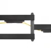 TV laikiklis sieninis Cabletech LEC-UCH0205 37–70 colių ekranams, VESA 600x400, apkrova 60 kg, juodas