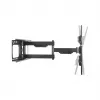 TV laikiklis sieninis Cabletech LEC-UCH0205 37–70 colių ekranams, VESA 600x400, apkrova 60 kg, juodas