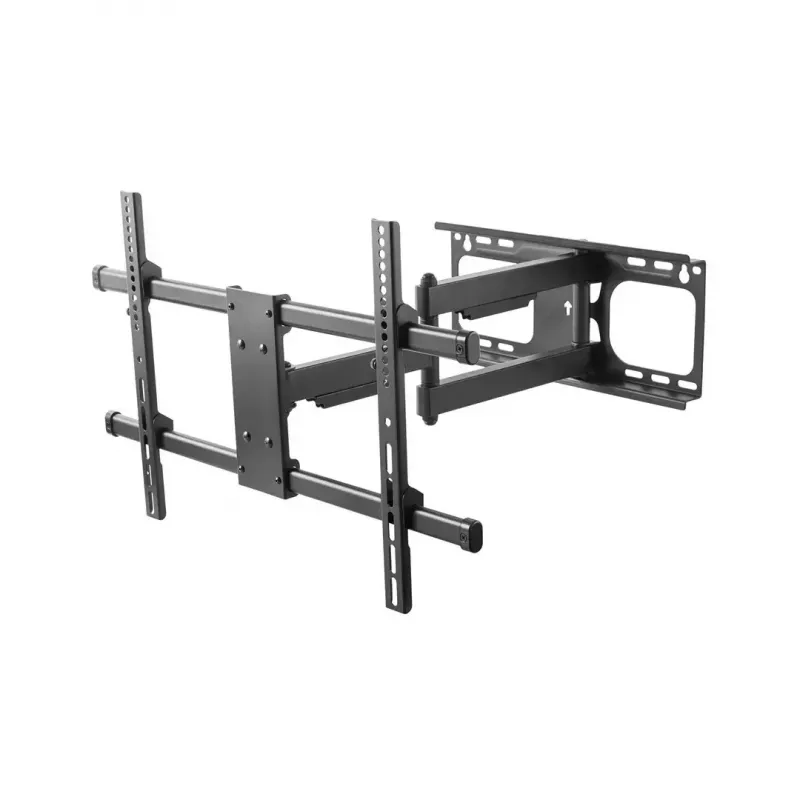 TV laikiklis sieninis Cabletech LEC-UCH0205 37–70 colių ekranams, VESA 600x400, apkrova 60 kg, juodas