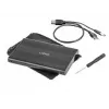 Išorinis HDD/SSD dėklas uGo Marapi S120 Juodas 2,5 colio