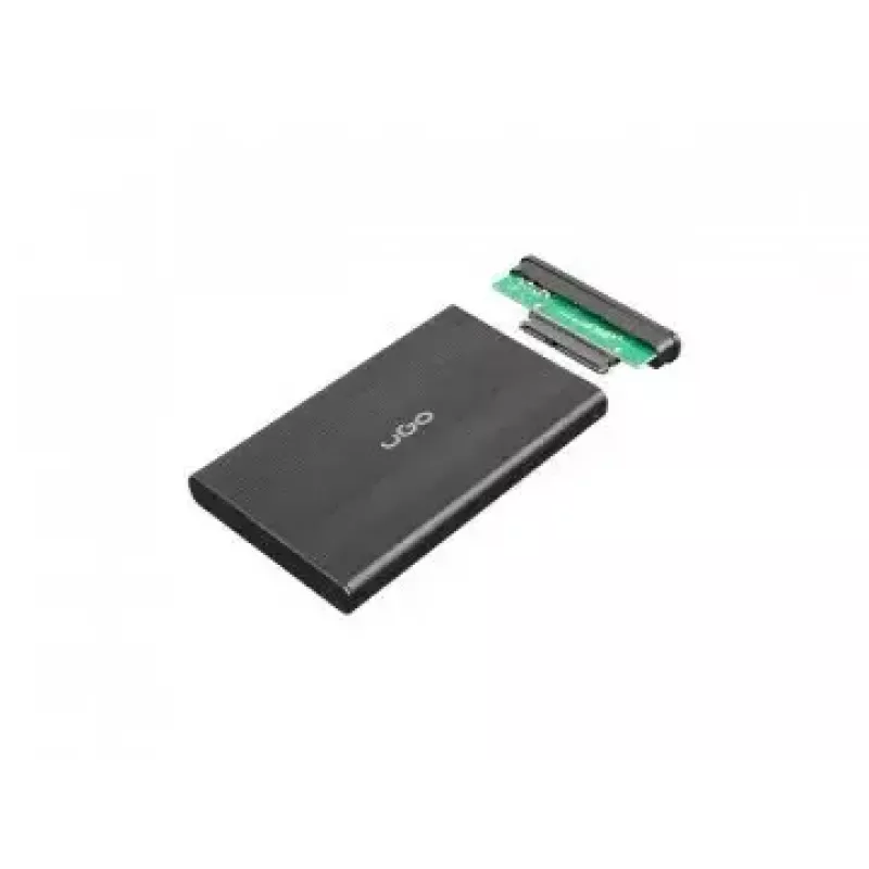 Išorinis HDD/SSD dėklas uGo Marapi S120 Juodas 2,5 colio