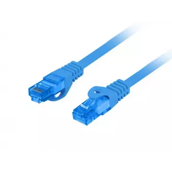 LANBERG tinklo kabelis Cat6a RJ-45 – RJ-45 S/FTP LSZH, 1 m, mėlynas