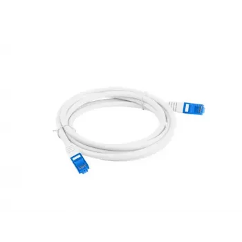 Tinklo laidas Lanberg PCF6A-10CC-0300-W RJ-45 Cat6a 3m Baltas