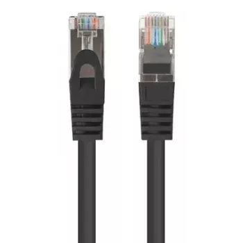 Tinklo kabelis Lanberg PCF6-20CC-0025-BK RJ-45 Cat6 0,25 m juodas