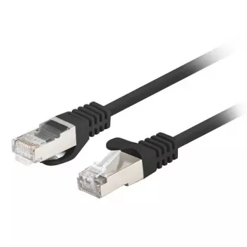 Tinklo kabelis Lanberg PCF6-20CC-0025-BK RJ-45 Cat6 0,25 m juodas