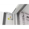 Sieninis 19 colių 4U tinklo stovas LANBERG WAFA-5604-10S, 600 mm gylis, pilkas, stiklinės durelės (lankstytas)