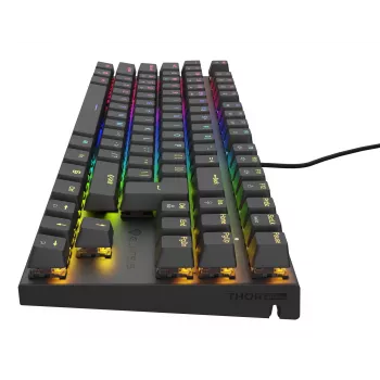 GENESIS Thor 303 TKL klaviatūra žaidimams USB QWERTY US English Juoda