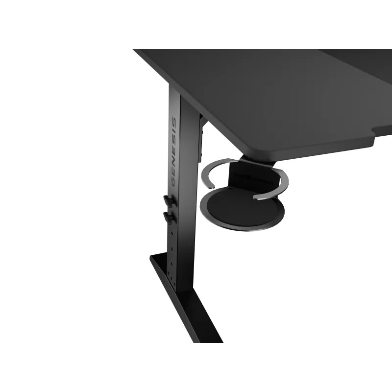 GENESIS NDS-2250 kompiuterinis stalas Juodas