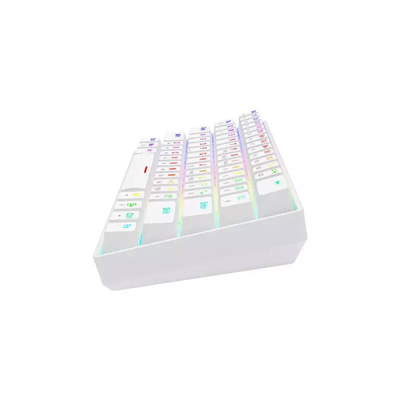 Savio WHITEOUT X2 RED Gaming klaviatūra USB QWERTY mechaninė 61 klavišas