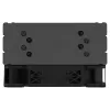 CPU aušintuvas SAVIO Vortex X2 Black – 120 mm ventiliatorius, aukštis 157 mm, PWM, suderinamas su LGA 2066
