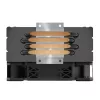 CPU aušintuvas SAVIO Vortex X2 Black – 120 mm ventiliatorius, aukštis 157 mm, PWM, suderinamas su LGA 2066