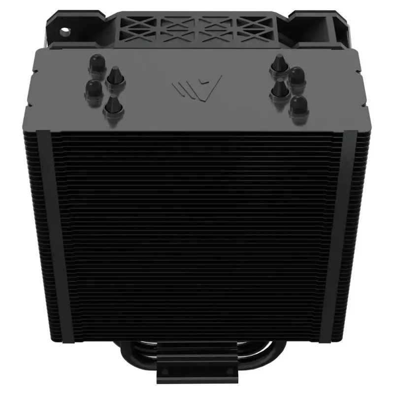 CPU aušintuvas SAVIO Vortex X2 Black – 120 mm ventiliatorius, aukštis 157 mm, PWM, suderinamas su LGA 2066
