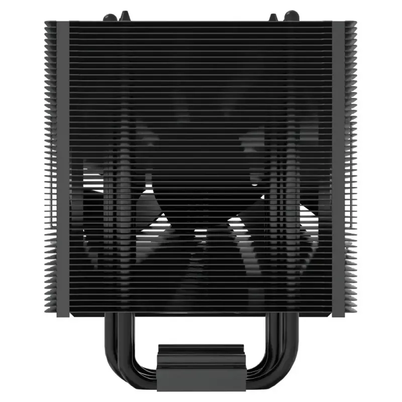 CPU aušintuvas SAVIO Vortex X2 Black – 120 mm ventiliatorius, aukštis 157 mm, PWM, suderinamas su LGA 2066