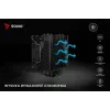 CPU aušintuvas SAVIO Vortex X2 Black – 120 mm ventiliatorius, aukštis 157 mm, PWM, suderinamas su LGA 2066