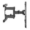 Sieninis TV laikiklis MACLEAN MC-881, 37–85 colių, VESA iki 600x400, apkrova 60 kg, juodas