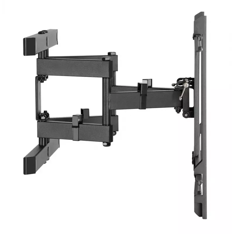 Sieninis TV laikiklis MACLEAN MC-881, 37–85 colių, VESA iki 600x400, apkrova 60 kg, juodas