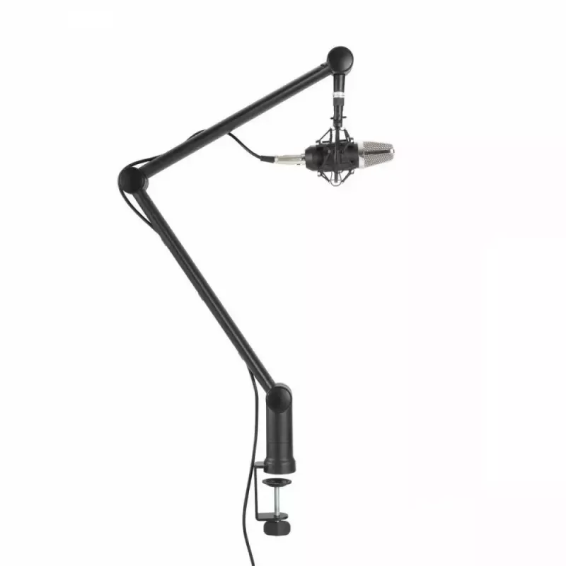Maclean MC-898 mikrofono laikiklis su strėle, maks. 1 kg