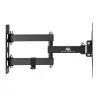 Laikiklis sieninis MACLEAN MC-700N VESA 200x200 23–43 colių ekranams, max 30 kg, juodas