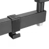 Laikiklis sieninis MACLEAN MC-700N VESA 200x200 23–43 colių ekranams, max 30 kg, juodas