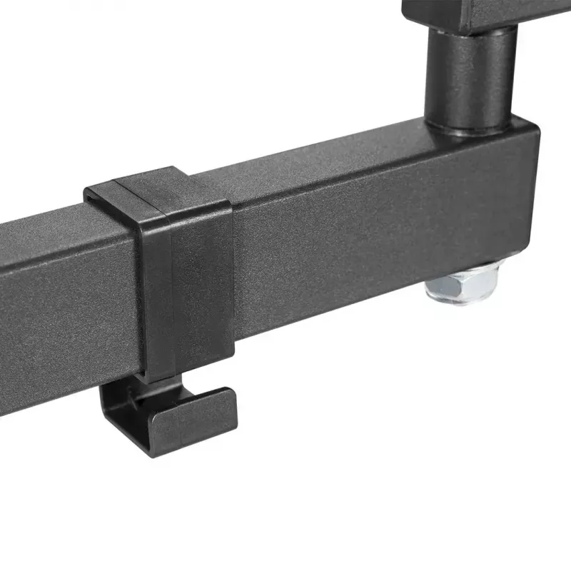 Laikiklis sieninis MACLEAN MC-700N VESA 200x200 23–43 colių ekranams, max 30 kg, juodas