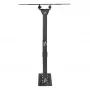 Laikiklis sieninis MACLEAN MC-700N VESA 200x200 23–43 colių ekranams, max 30 kg, juodas