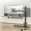 Monitorio laikiklis ant stalo MACLEAN MC-753N, 17–32 colių, VESA 75x75 / 100x100, 9 kg, pakreipimas ±45°, pasukimas ±180°, aukščio reguliavimas