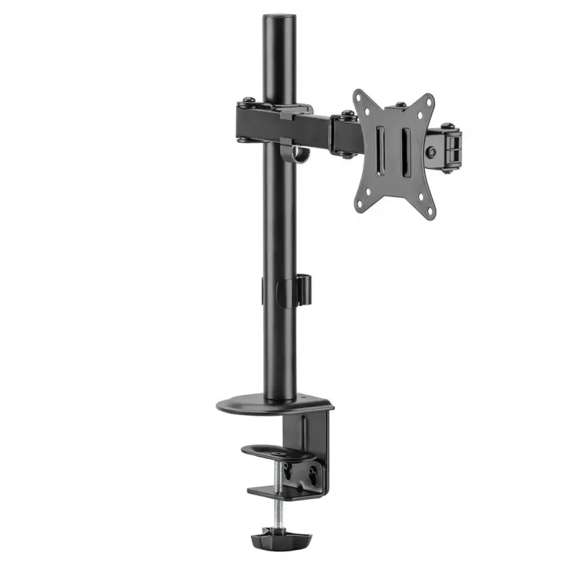 Monitorio laikiklis ant stalo MACLEAN MC-753N, 17–32 colių, VESA 75x75 / 100x100, 9 kg, pakreipimas ±45°, pasukimas ±180°, aukščio reguliavimas