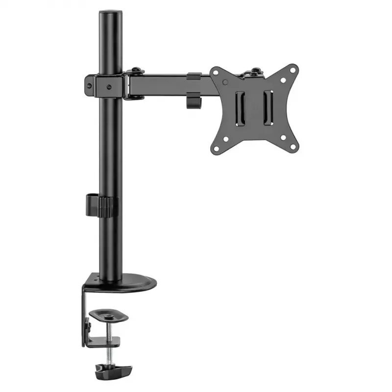Monitorio laikiklis ant stalo MACLEAN MC-753N, 17–32 colių, VESA 75x75 / 100x100, 9 kg, pakreipimas ±45°, pasukimas ±180°, aukščio reguliavimas