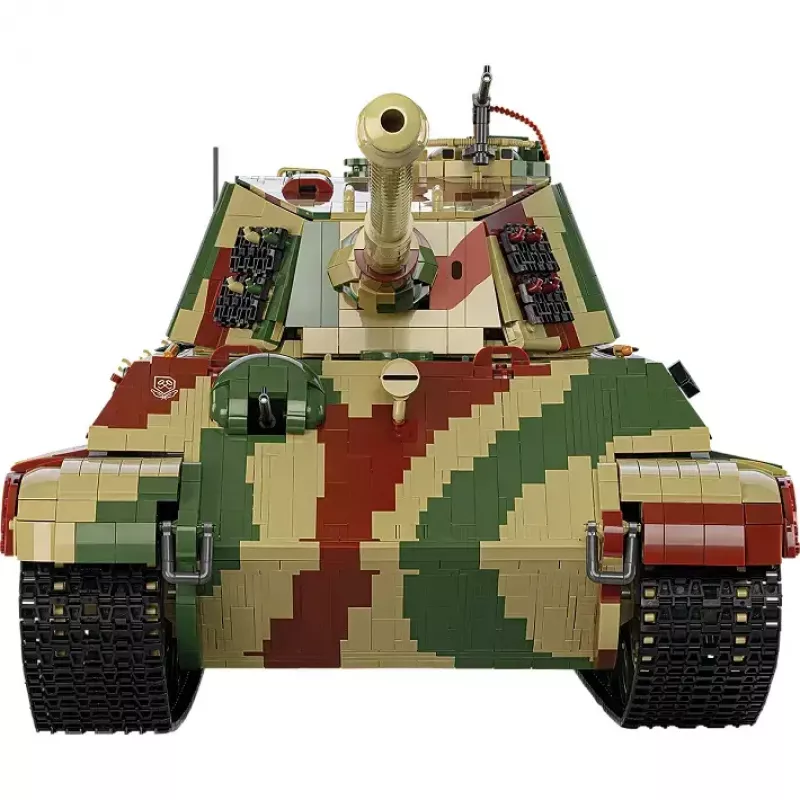 Konstrukcinis tanko žaislas Cobi Tiger II King Tiger, mastelis 1:12