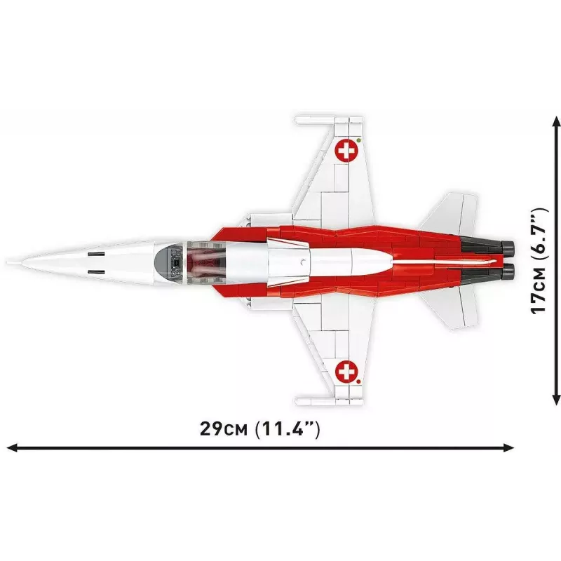 Konstruktorius Cobi Northrop F-5E Tiger II modelis 5857 statybiniai blokeliai
