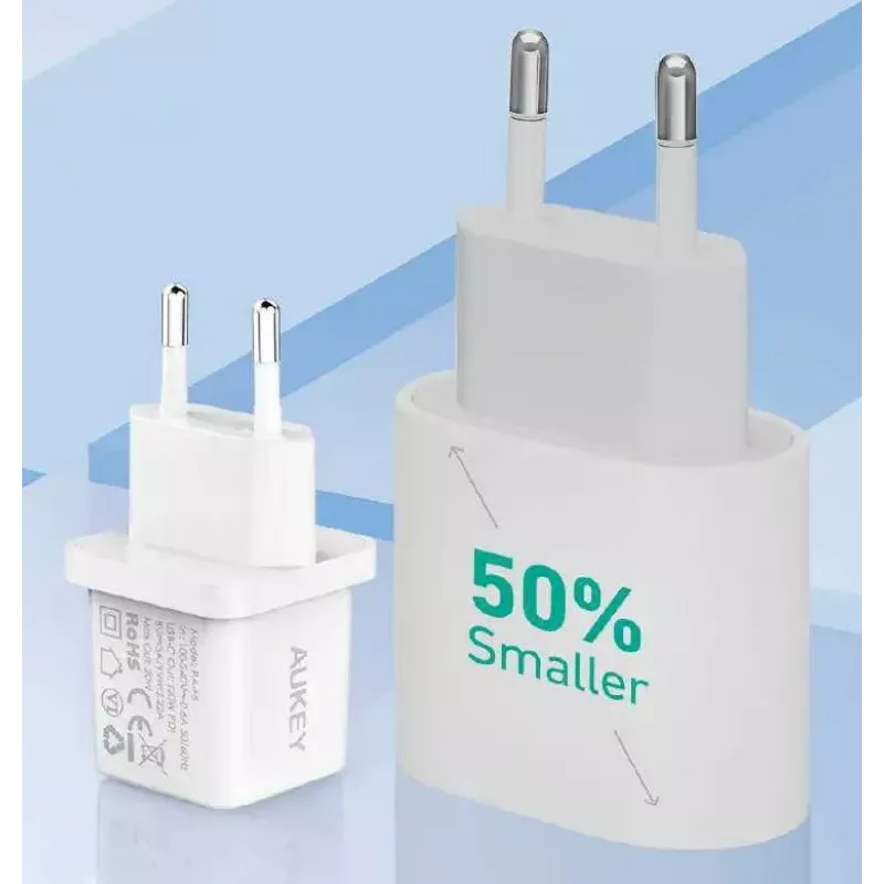 USB-C mini įkroviklis Aukey PA-F5 20W PD