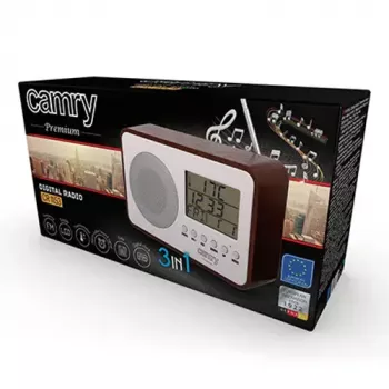 Nešiojamas radijo imtuvas Camry CR 1153 – FM radijas su LCD ekranu, automatiniu derinimu