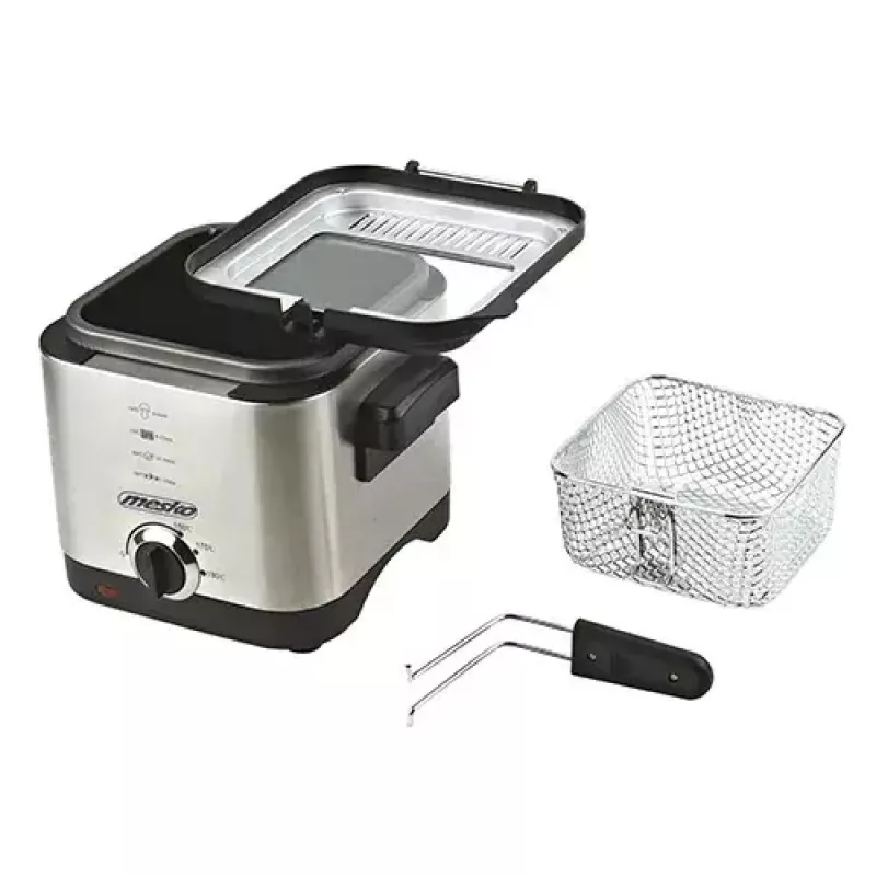 Gruzdintuvė Mesko Home MS 4910 Vienkartinė 1,5 L 900 W Juoda satino plienas