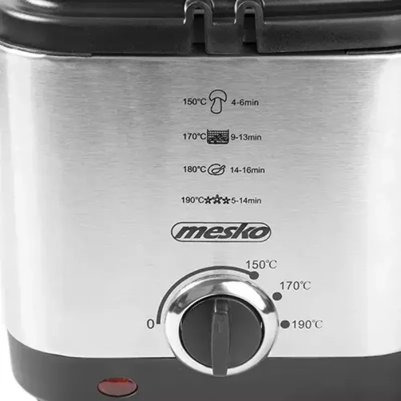 Gruzdintuvė Mesko Home MS 4910 Vienkartinė 1,5 L 900 W Juoda satino plienas