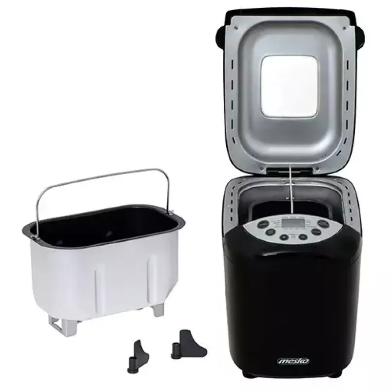 Kepimo mašina Mesko Home MS 6022 850 W juoda su skaitmeniniu laikmačiu