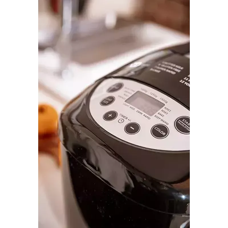 Kepimo mašina Mesko Home MS 6022 850 W juoda su skaitmeniniu laikmačiu