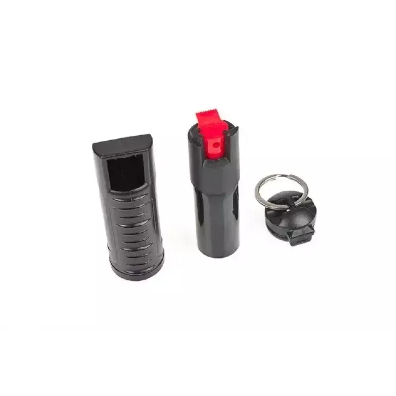 Asmeninės apsaugos pipirų gelis GUARD YC-10014, 20 ml, gelis, 2 000 000 SHU, juodas, raktų segtukas