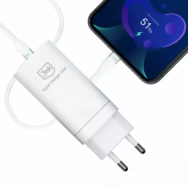 3MK Hyper Charger 65W 3MK 3M003275-0 1 vnt.