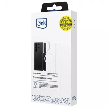 Apsauginis dėklas 3MK Armor MagCase, skirtas Samsung Galaxy S25 Ultra – patvarus, lengvas, su magnetiniu suderinamumu