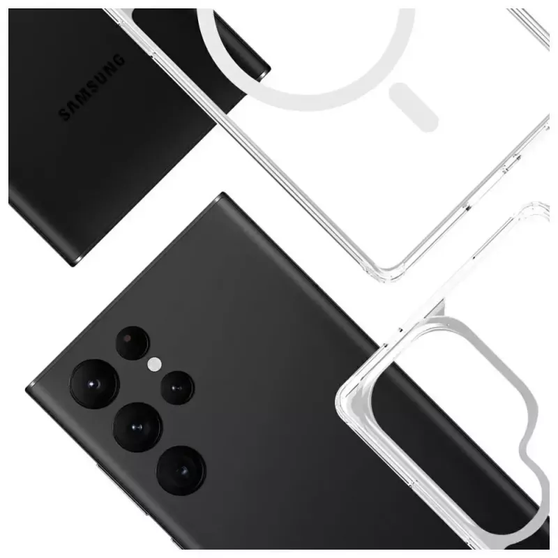 Apsauginis dėklas 3MK Armor MagCase, skirtas Samsung Galaxy S25 Ultra – patvarus, lengvas, su magnetiniu suderinamumu
