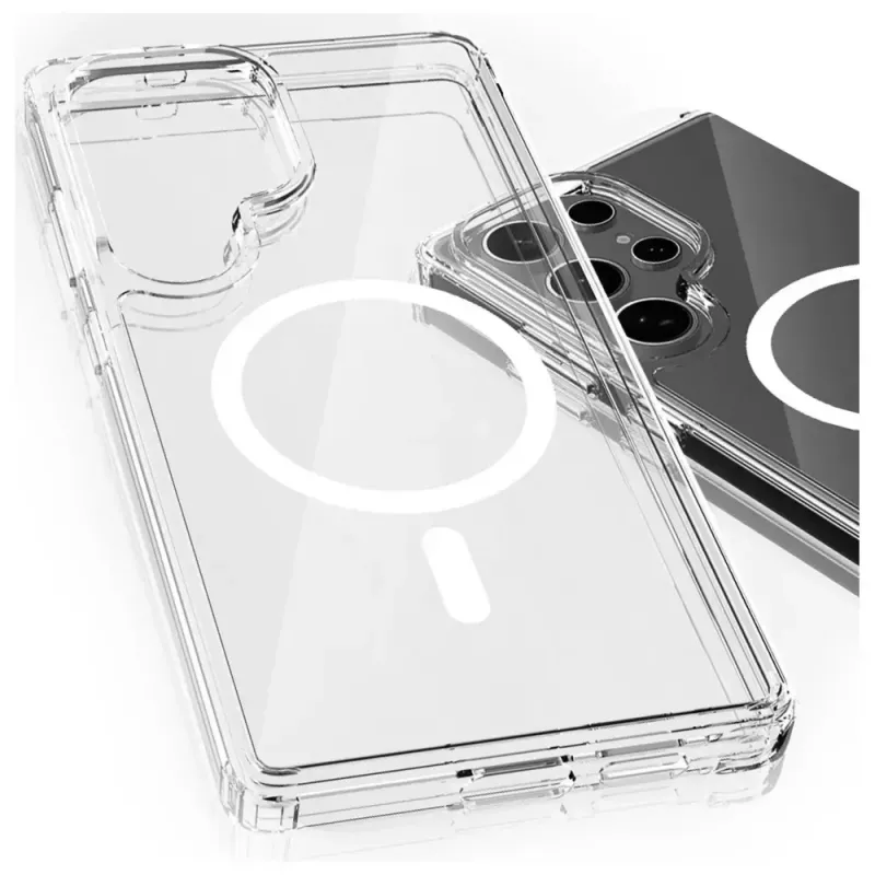 Apsauginis dėklas 3MK Armor MagCase, skirtas Samsung Galaxy S25 Ultra – patvarus, lengvas, su magnetiniu suderinamumu